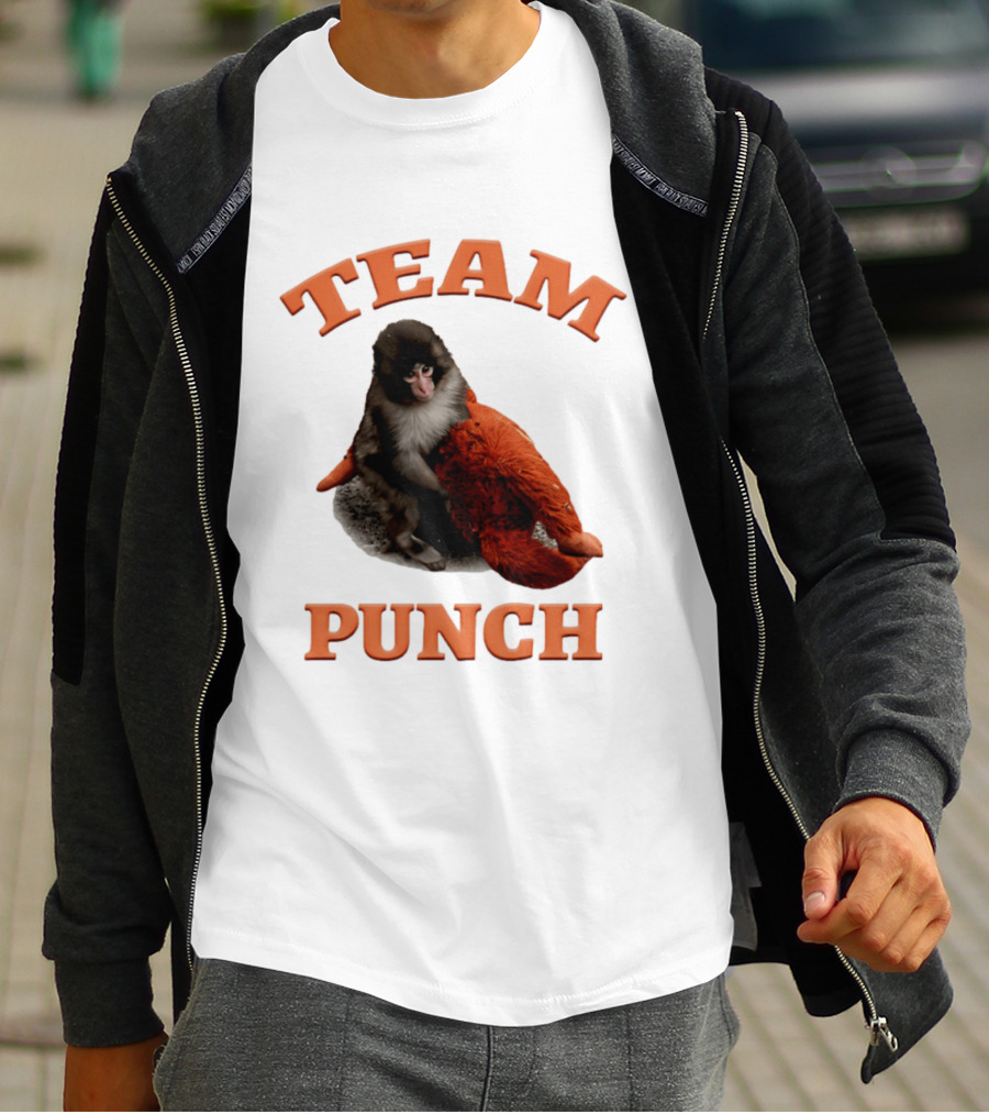 Team Punch Monkey 2026 Collage T-Shirt