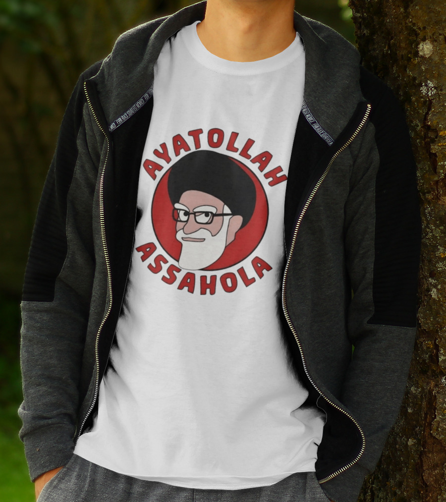 Ayatollah Assahola Cartoon T-Shirt