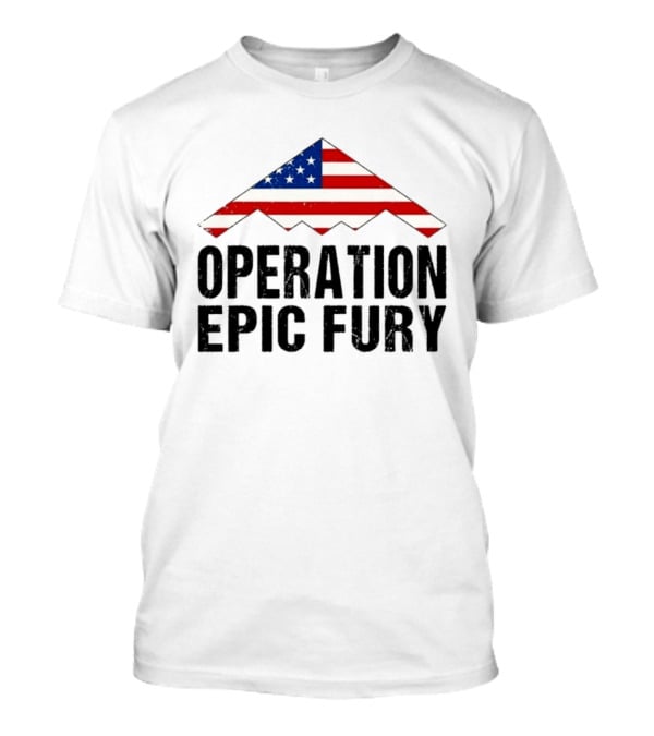 Operation Epic Fury American Flag Patriotic T-Shirt