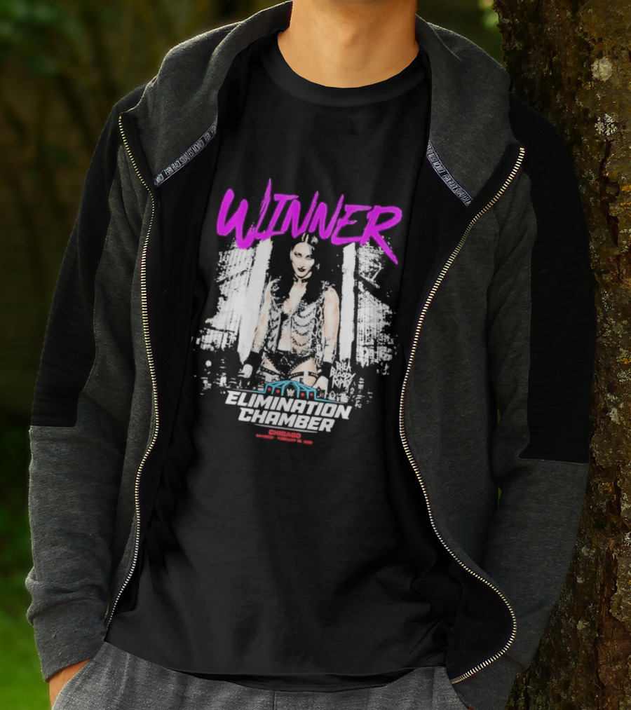 Rhea Ripley Elimination Chamber 2026 Winner Champion T-Shirt