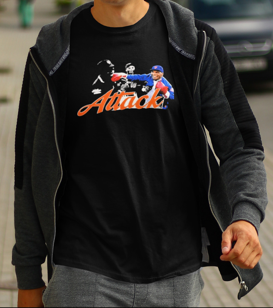 New York Mets Attack Relentlessly T-Shirt