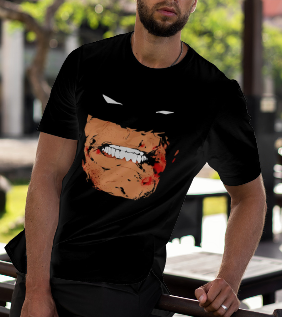 Batman Full Face Fierce Expression T-Shirt