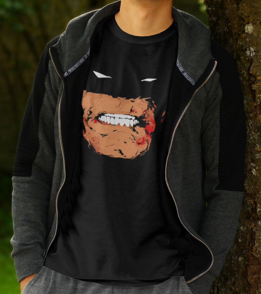 Batman Full Face Fierce Expression T-Shirt
