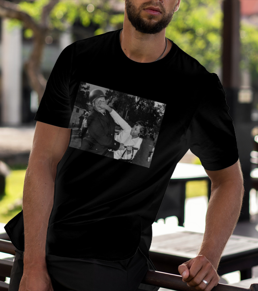 Pamela Echols Punching A Policeman Vintage Protest Moment T-Shirt
