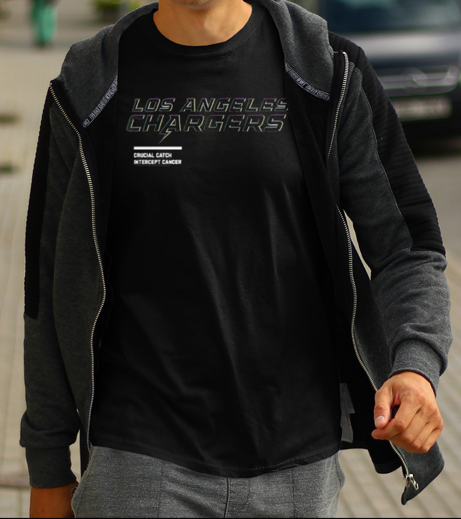 Los Angeles Chargers Crucial Catch 2025 T-Shirt