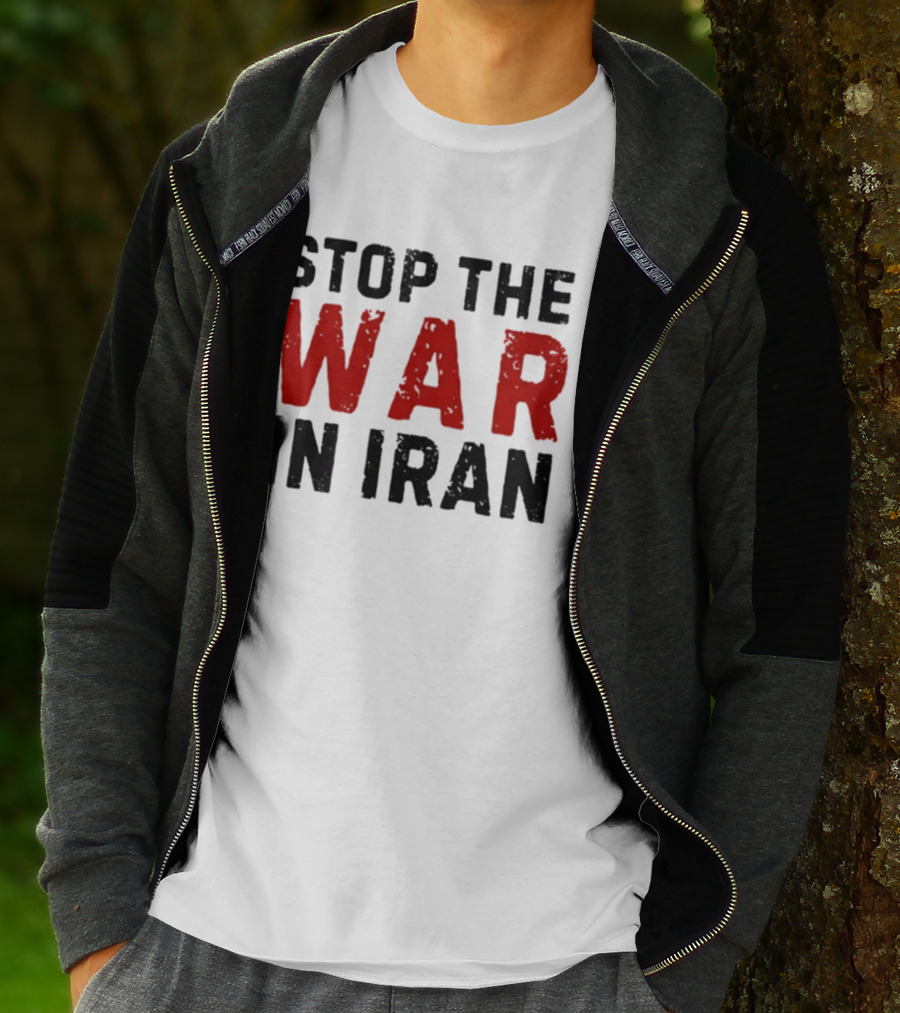 Stop The War In Iran Protest Movement T-Shirt