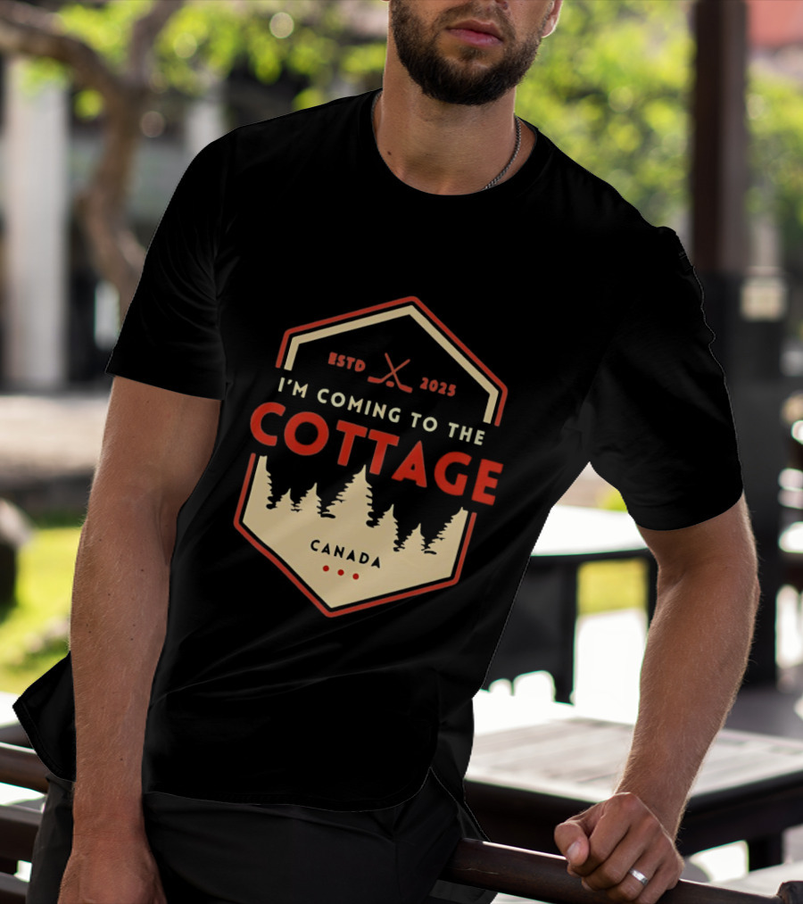 I'm Coming To The Cottage ESTD 2025 Canada Hockey T-Shirt