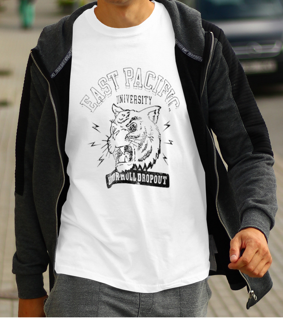 East Pacific University Wildcat Mascot Roar Loud T-Shirt