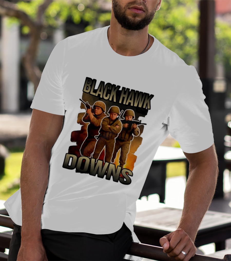 Black Hawk Downs Syndrome Meme T-Shirt