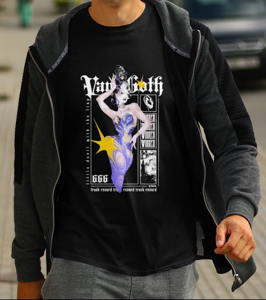 Van Goth Crowned Queen Touch Crown Take The Ring Magic Mão 666 T-Shirt