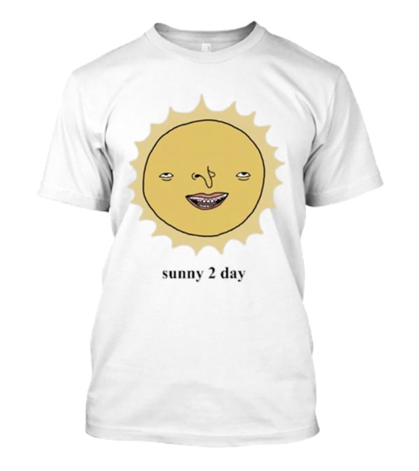 Blink Industries Igiktnty Sunny 2 Day Smiling Sun Face T-Shirt