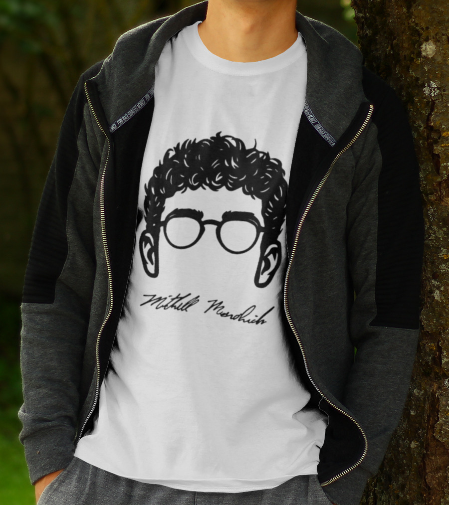 Mitchell Mesenbrink Glasses Hair Silhouette Cael Sanderson T-Shirt