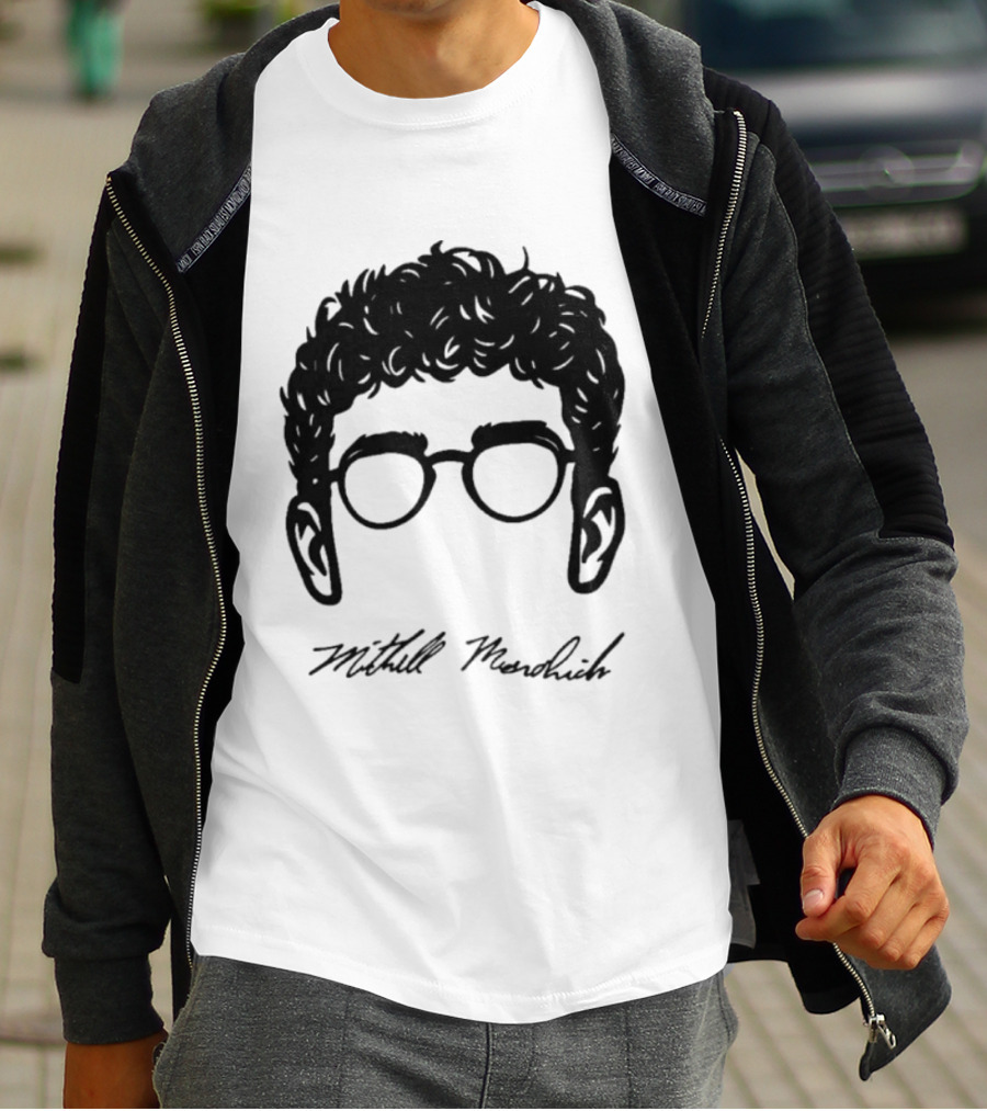 Mitchell Mesenbrink Glasses Hair Silhouette Cael Sanderson T-Shirt