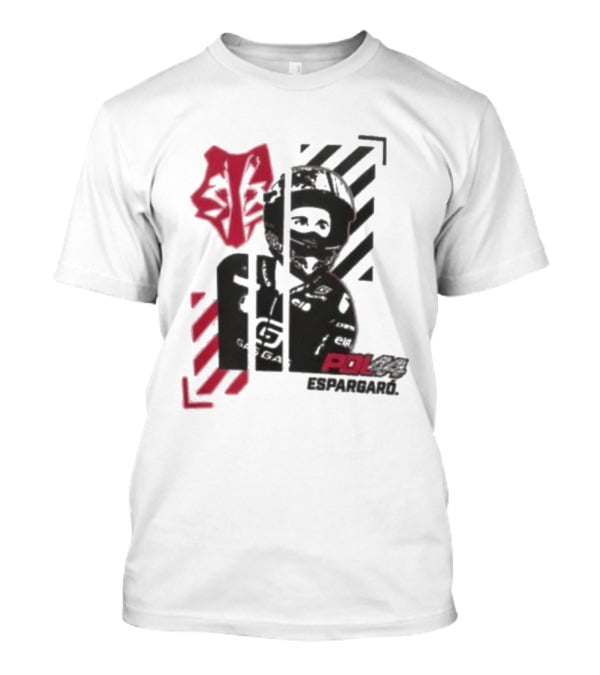 Gasgas Pol Espargaro Motorcycle Racing Graphic Red Wolf T-Shirt