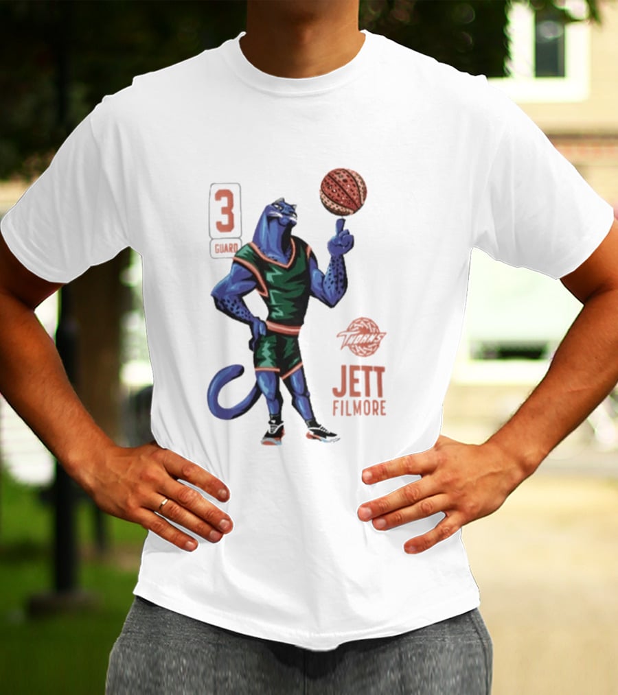 3 Champs Jett Filmore Thundercats Basketball Panther T-Shirt