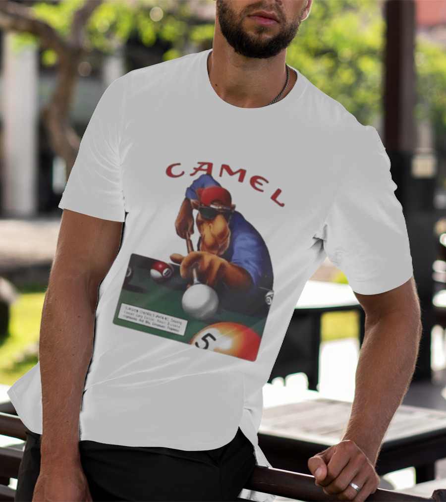 Camel 75th Birthday Joe Pool Player T-Shirt