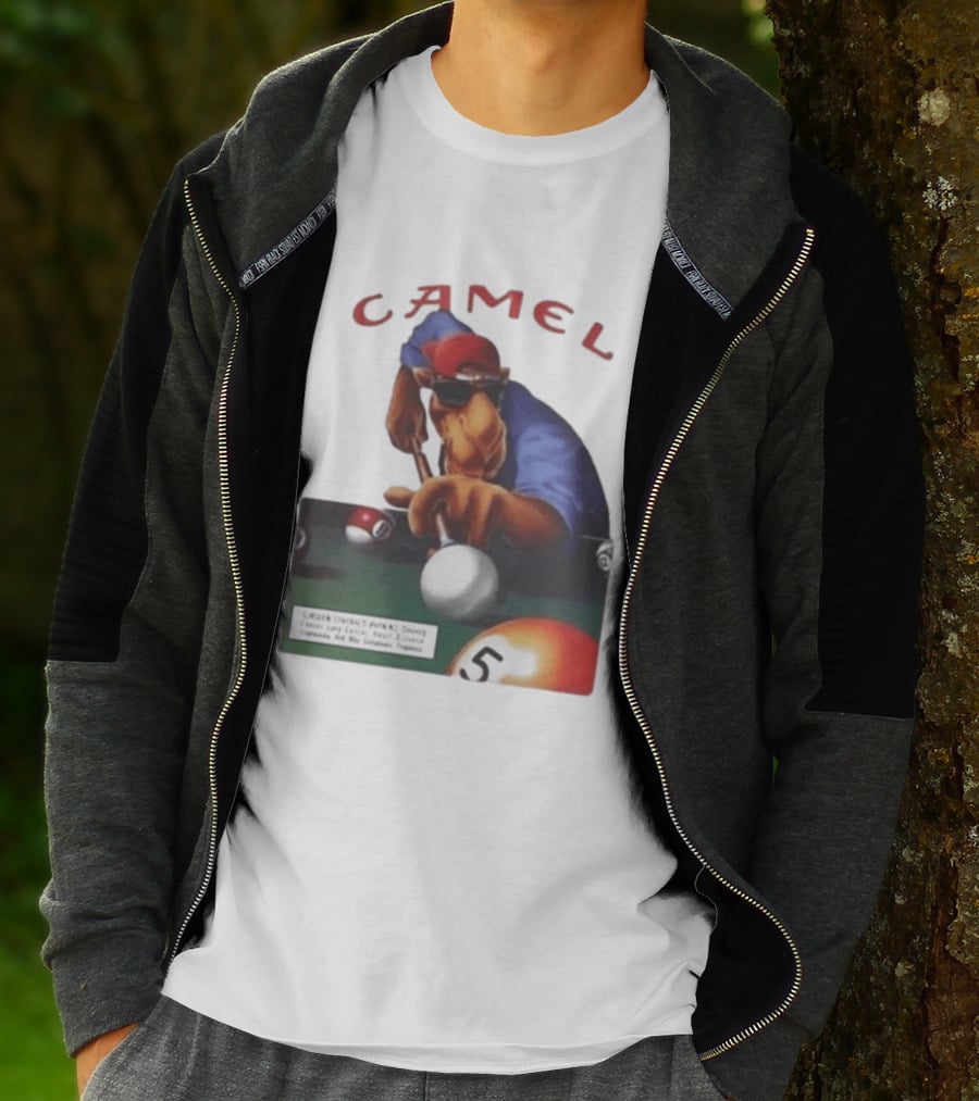 Camel 75th Birthday Joe Pool Player T-Shirt