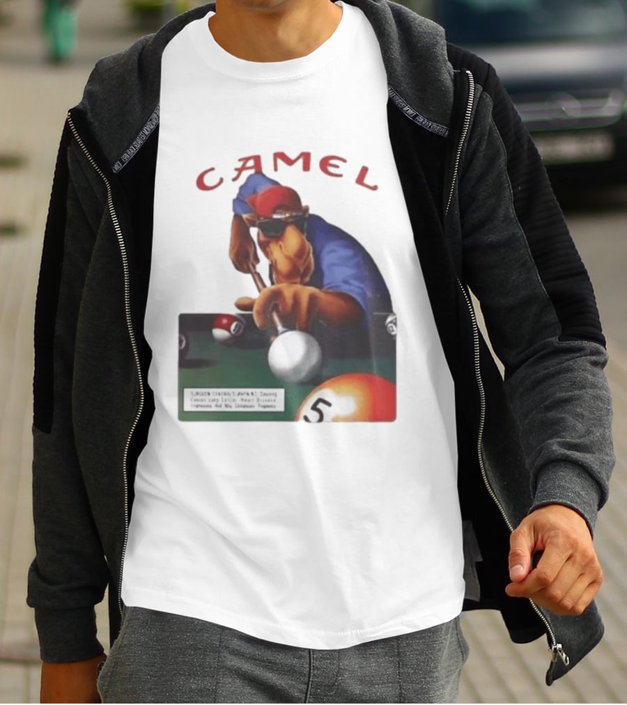 Camel 75th Birthday Joe Pool Player T-Shirt