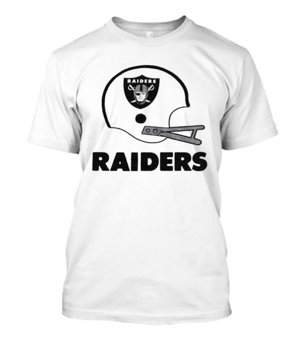 Raiders Football Helmet T-Shirt