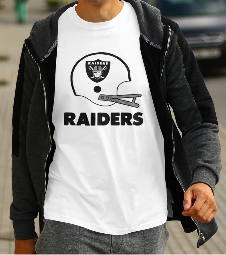 Raiders Football Helmet T-Shirt
