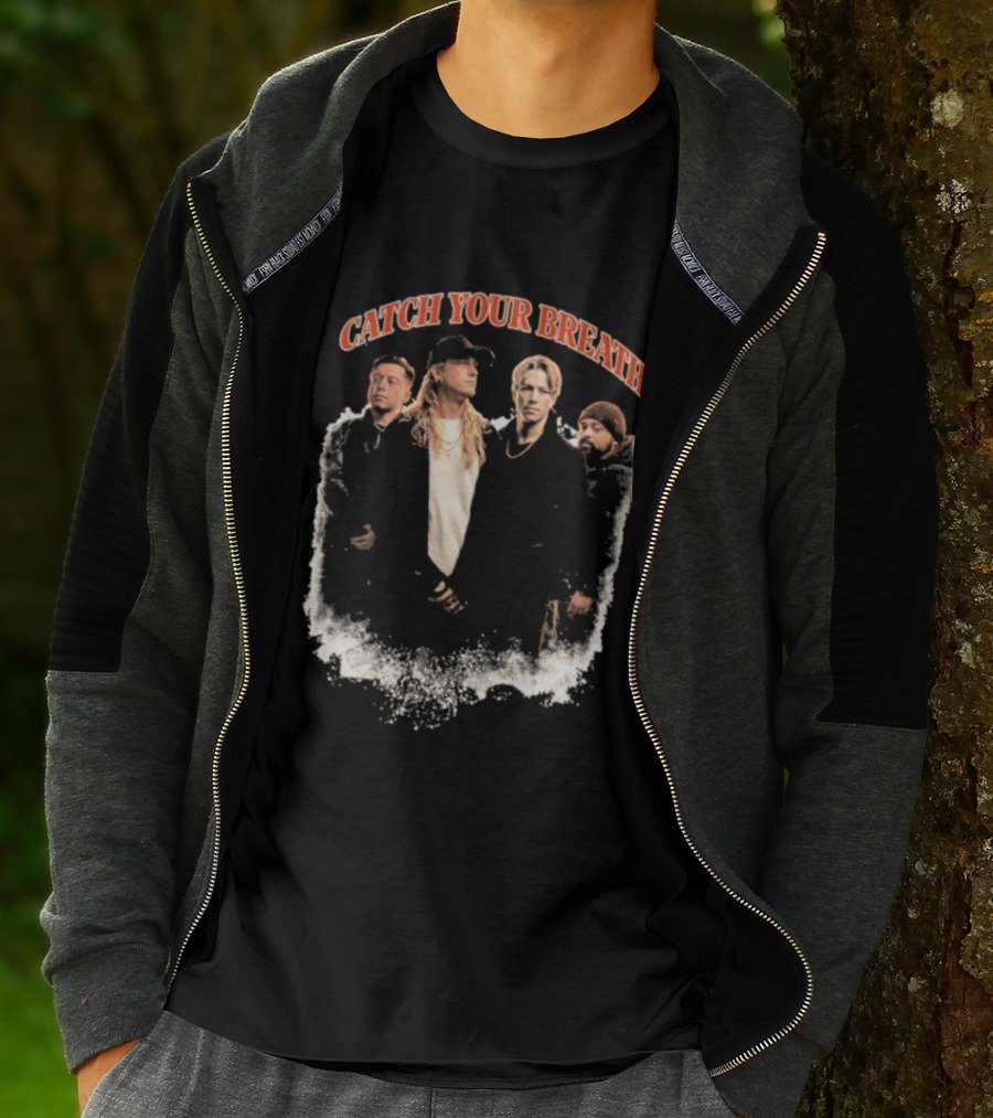 Catch Your Breath Vintage 90s Band Aesthetic T-Shirt
