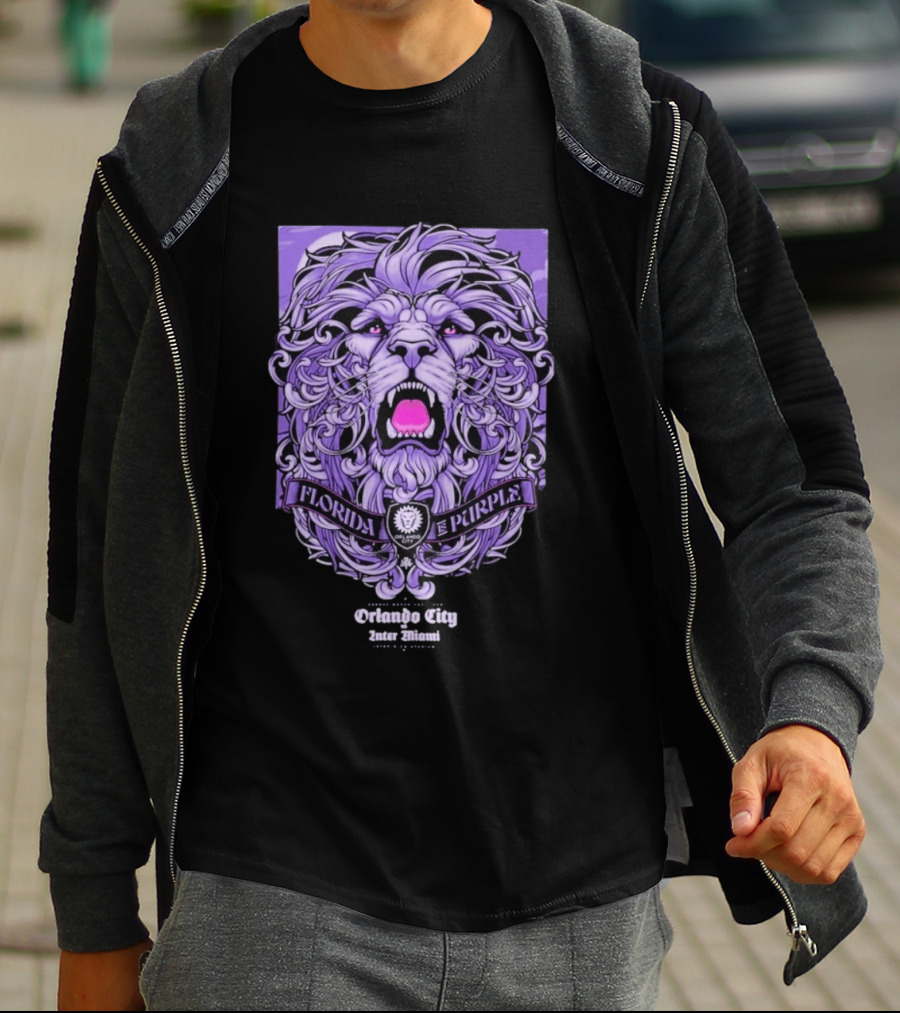 Florida Is Purple Orlando City Inter Miami 2026 T-Shirt