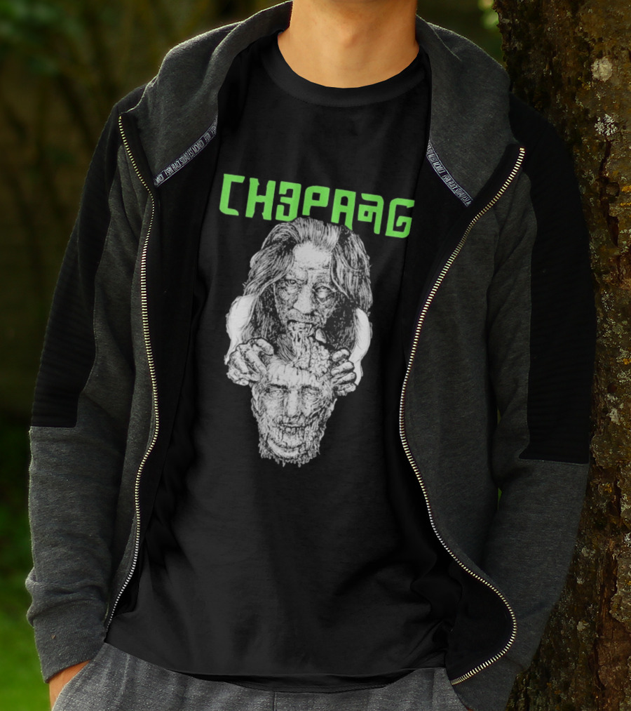 Chepang Chepang Horror Face T-Shirt