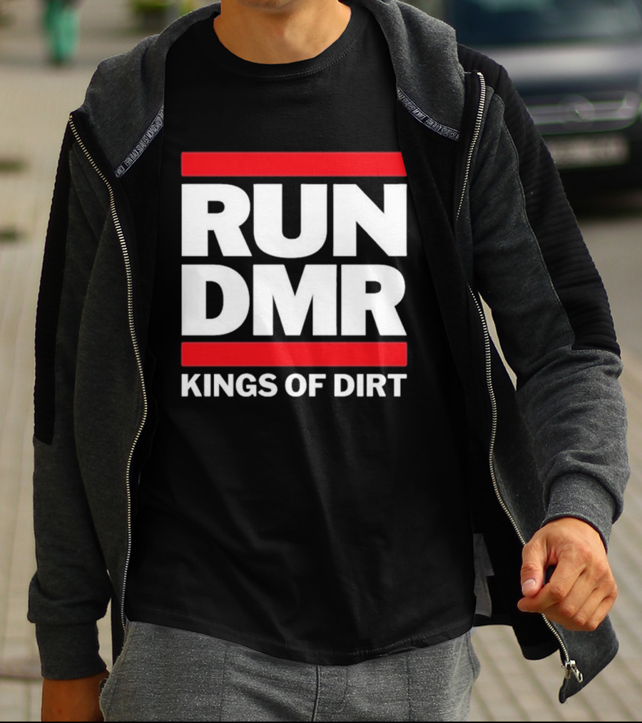 RUN DMR Kings Of Dirt Moto BMX Enthusiasts T-Shirt