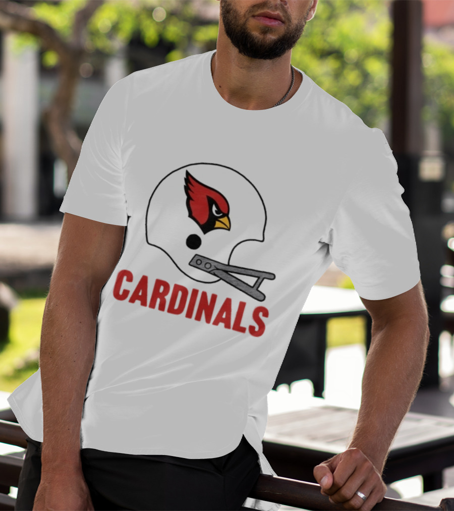 Arizona Cardinals Big Helmet Cardinals T-Shirt