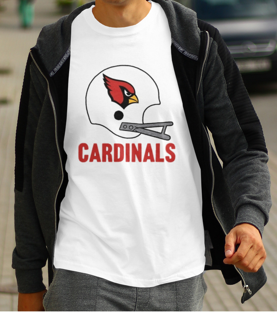 Arizona Cardinals Big Helmet Cardinals T-Shirt