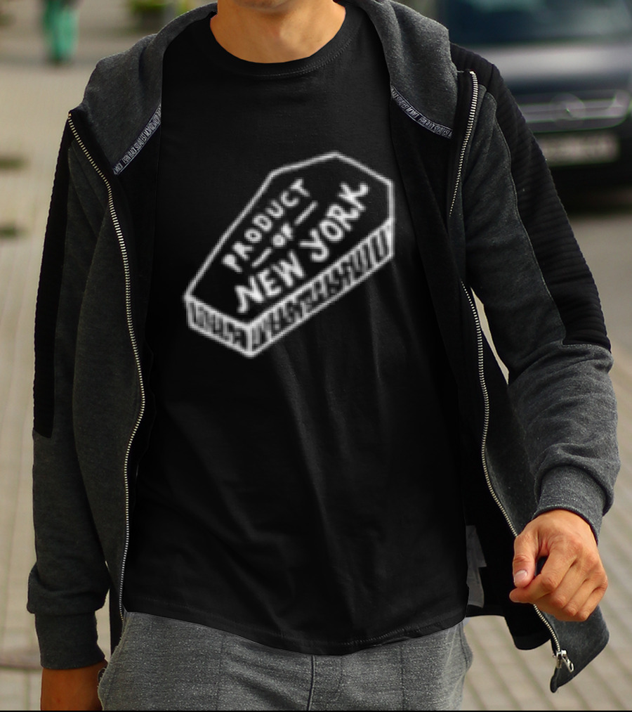 Product Of New York Incendiary Coffin T-Shirt