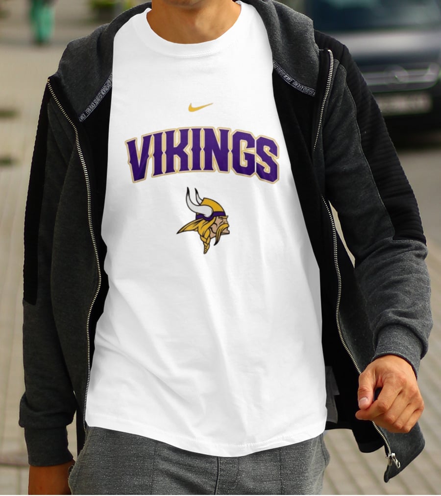 Snoopy Charlie Brown Vikings Armor Of God Let's Go Vikings Nike Minnesota Vikings T-Shirt