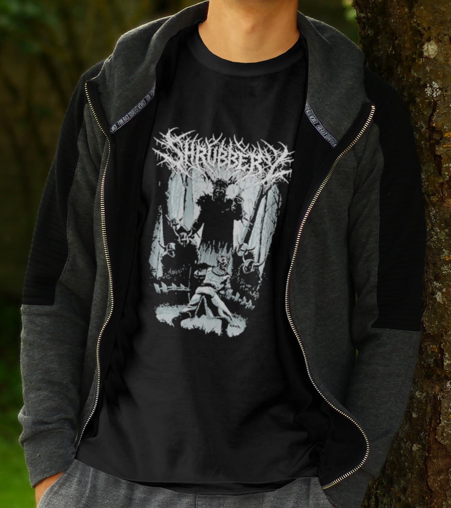 Nakatomi Inc Shrubbery Band Medieval Gothic T-Shirt