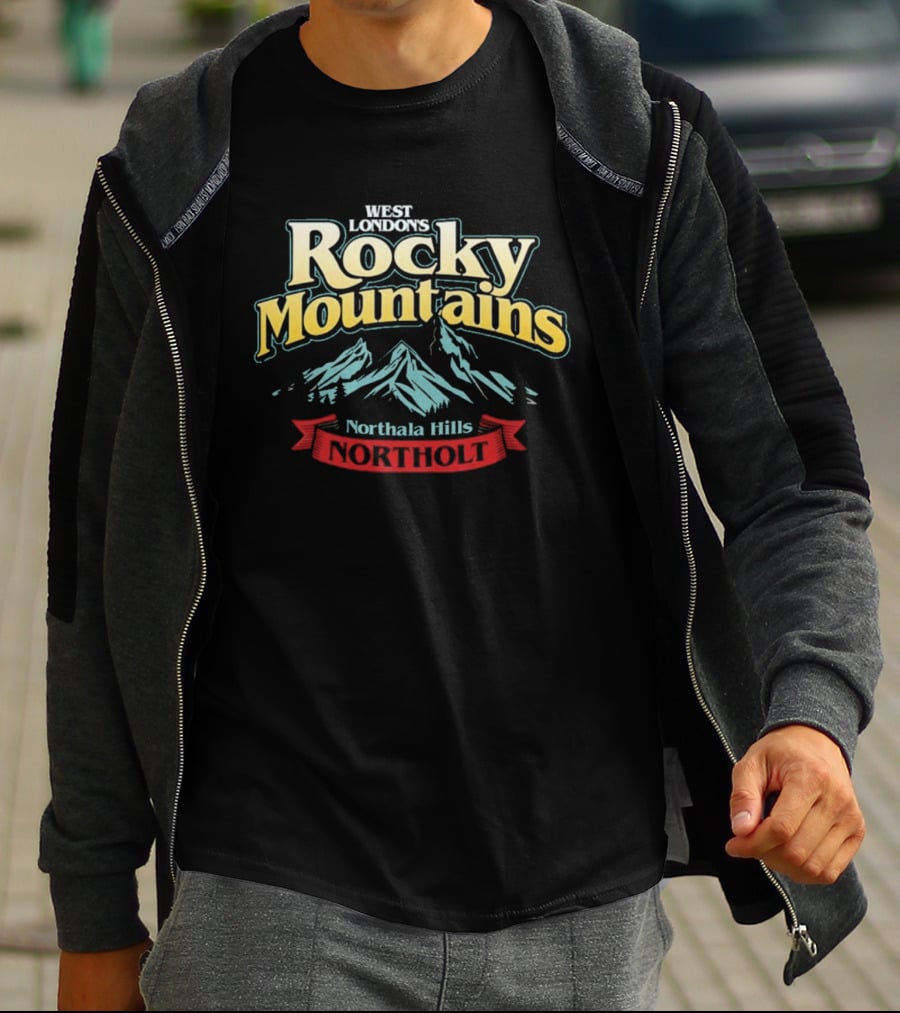 West London's Rocky Mountains Northala Hills Northolt T-Shirt