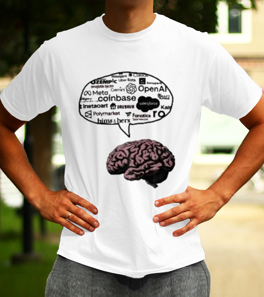 Crying In The Club Capitalism Slop OpenAI Coinbase Meta Salesforce T-Shirt