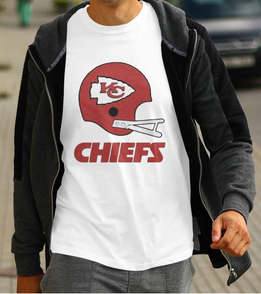 Kansas City Chiefs KC Helmet Logo Chiefs T-Shirt