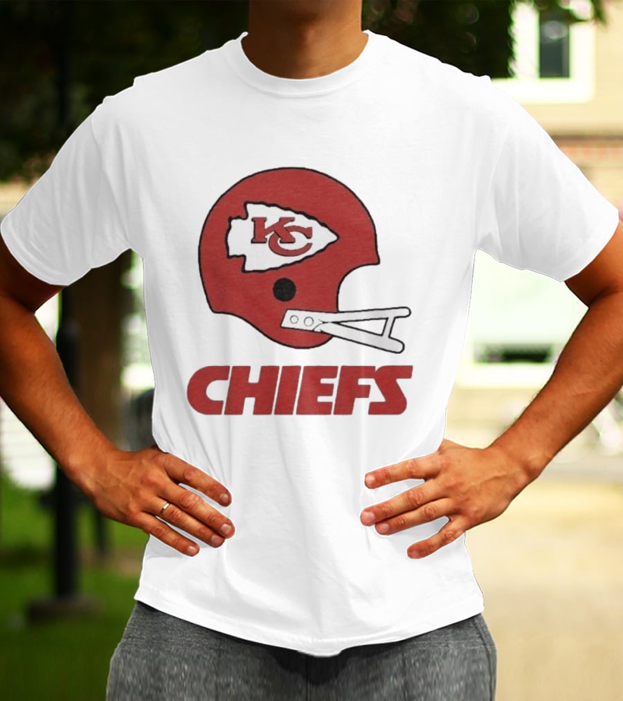 Kansas City Chiefs KC Helmet Logo Chiefs T-Shirt