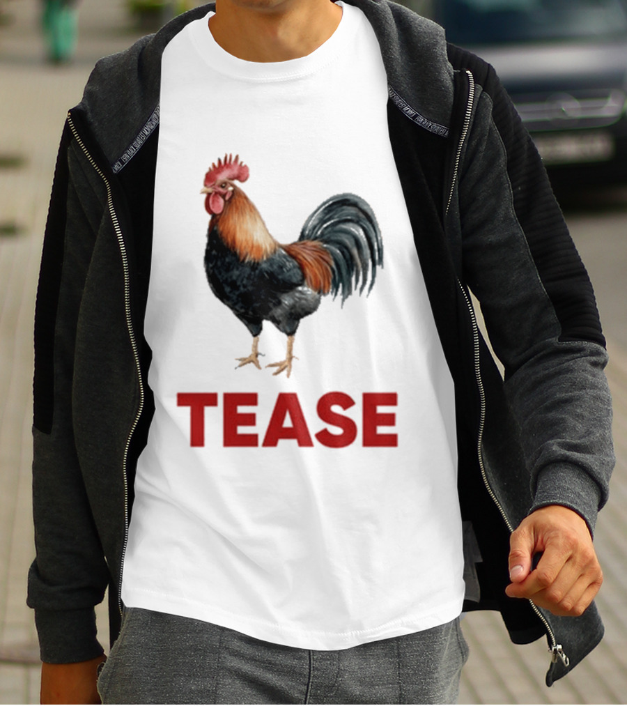 Miki Izumi Tease Rooster Chicken T-Shirt