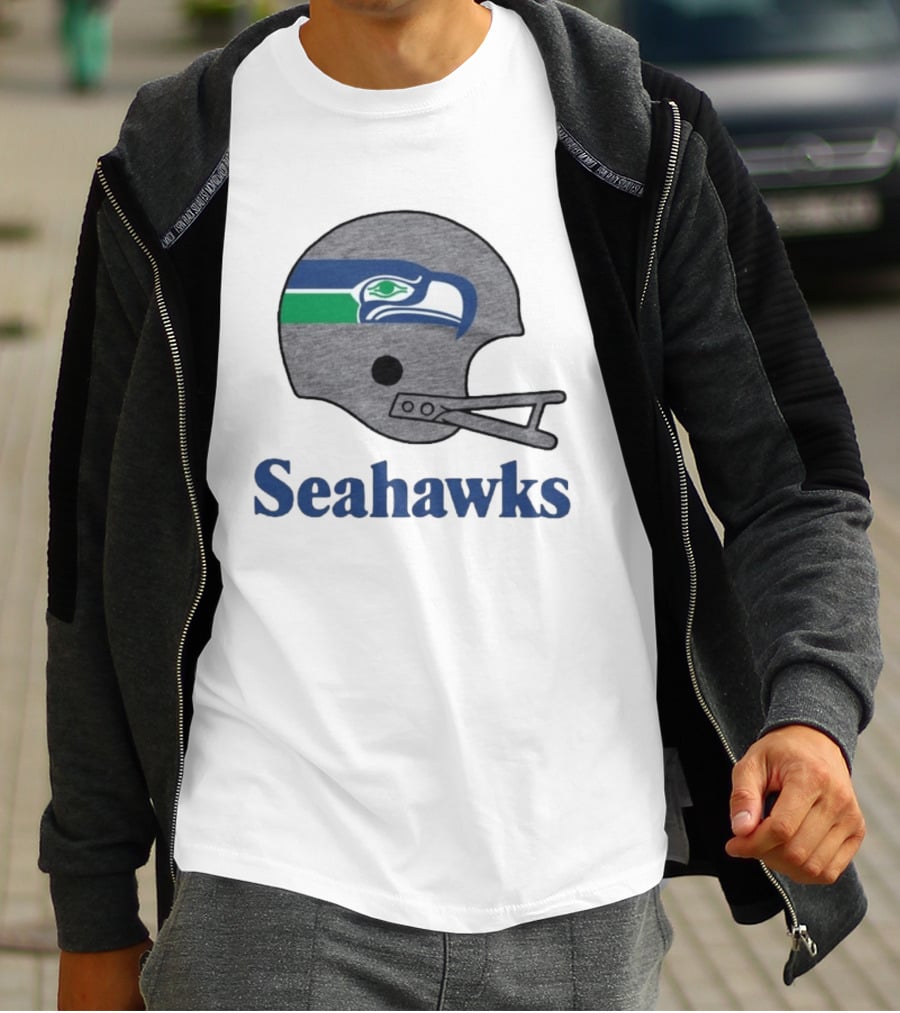 Seattle Seahawks Helmet Seahawks T-Shirt