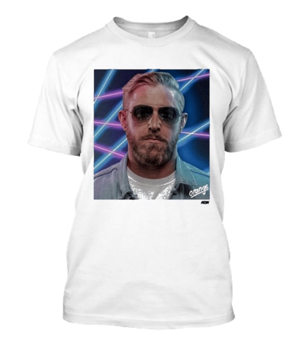 Orange Cassidy Yearbook 90's Neon Laser T-Shirt