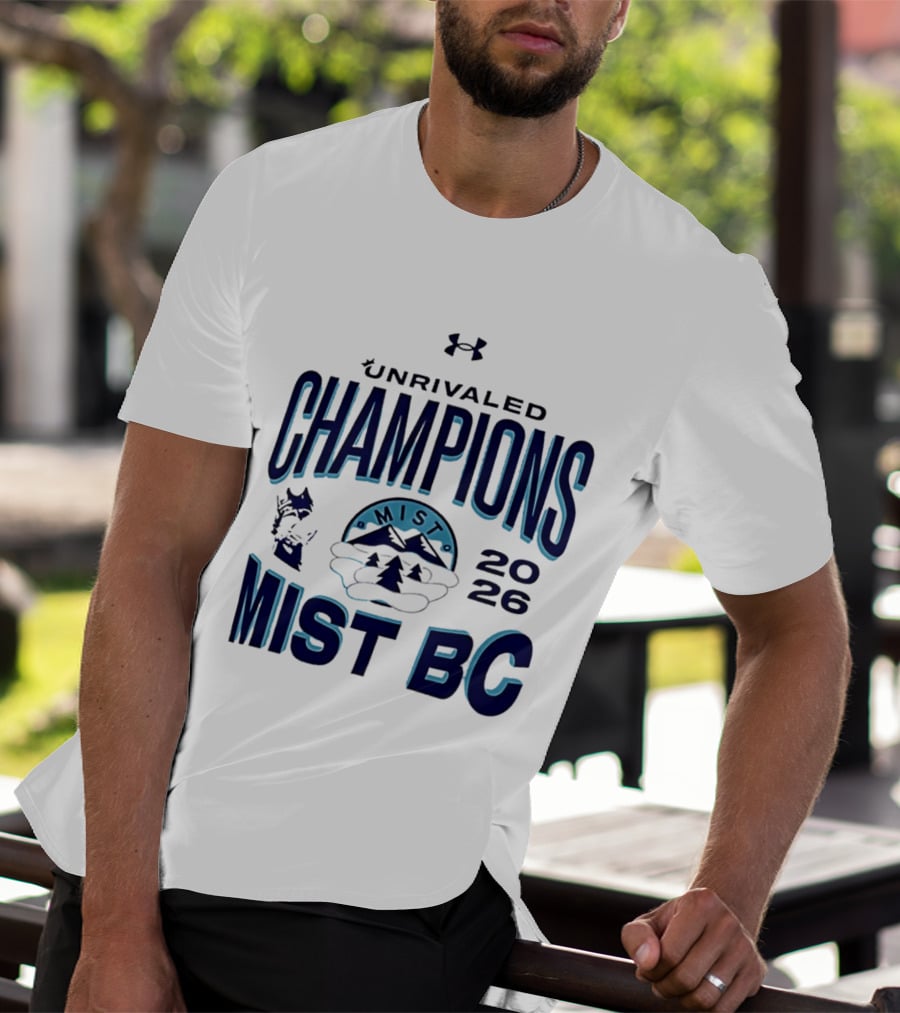 Unrivaled Champions 2026 Mist BC Under Armour T-Shirt