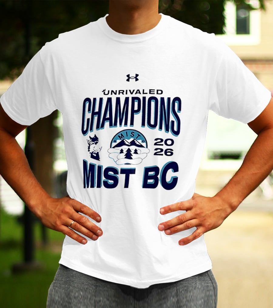 Unrivaled Champions 2026 Mist BC Under Armour T-Shirt