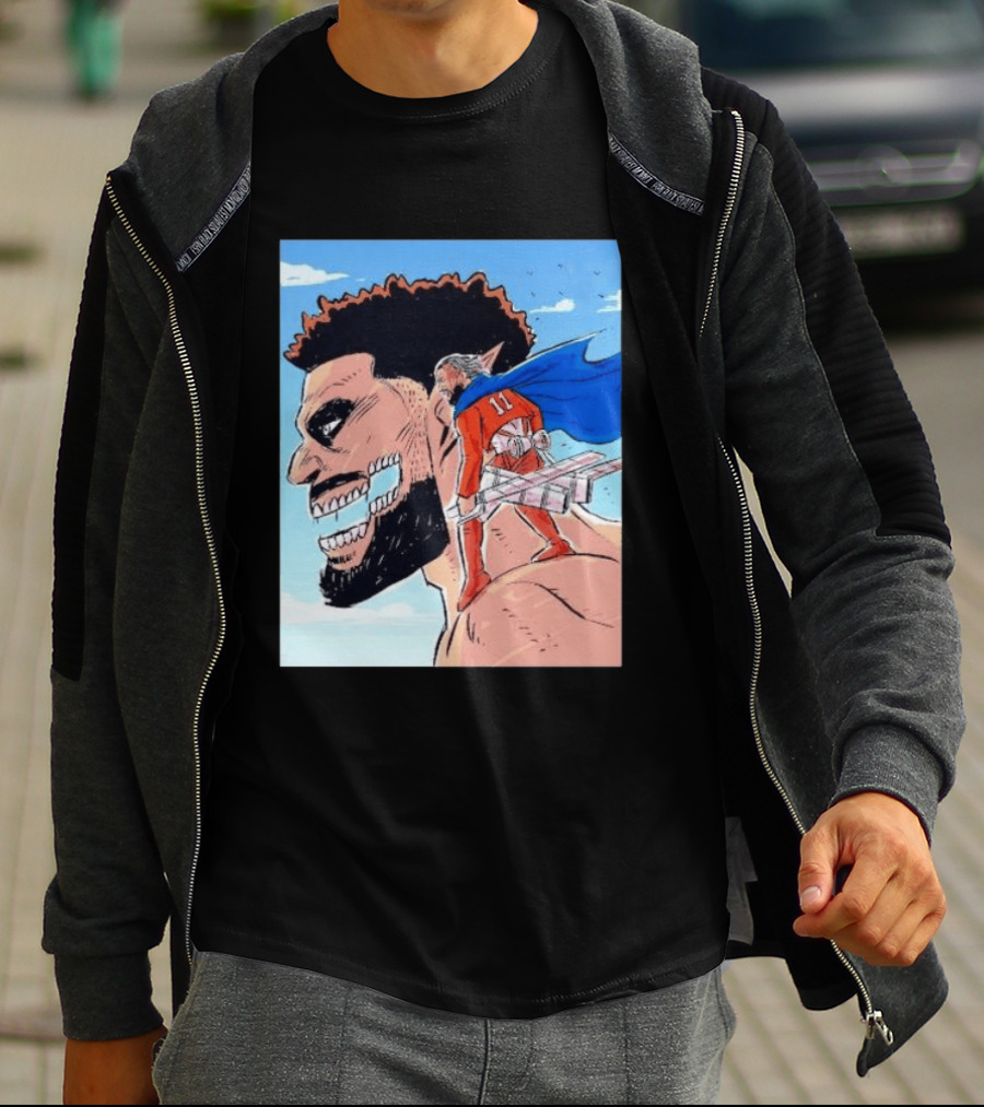 Attack On Titan Jalen Brunson New York Knicks T-Shirt