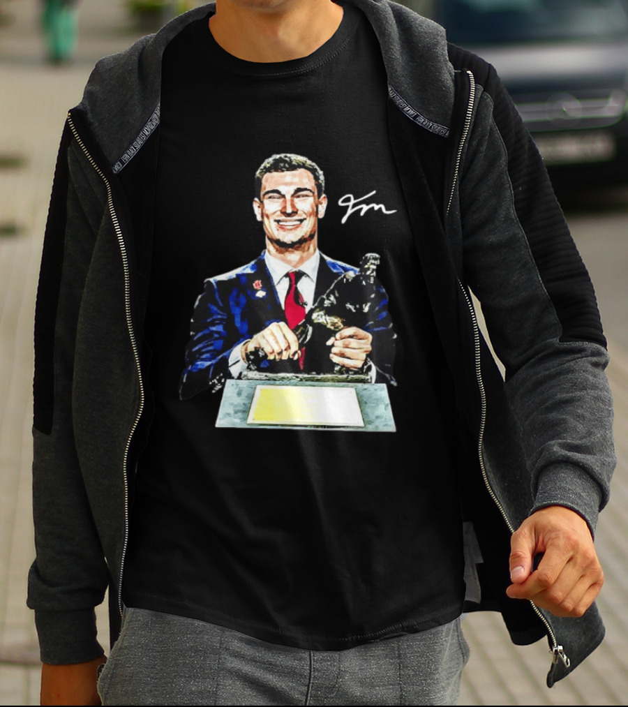 Heismandoza Fernando Mendoza Indiana Hoosiers Autograph Football Star T-Shirt