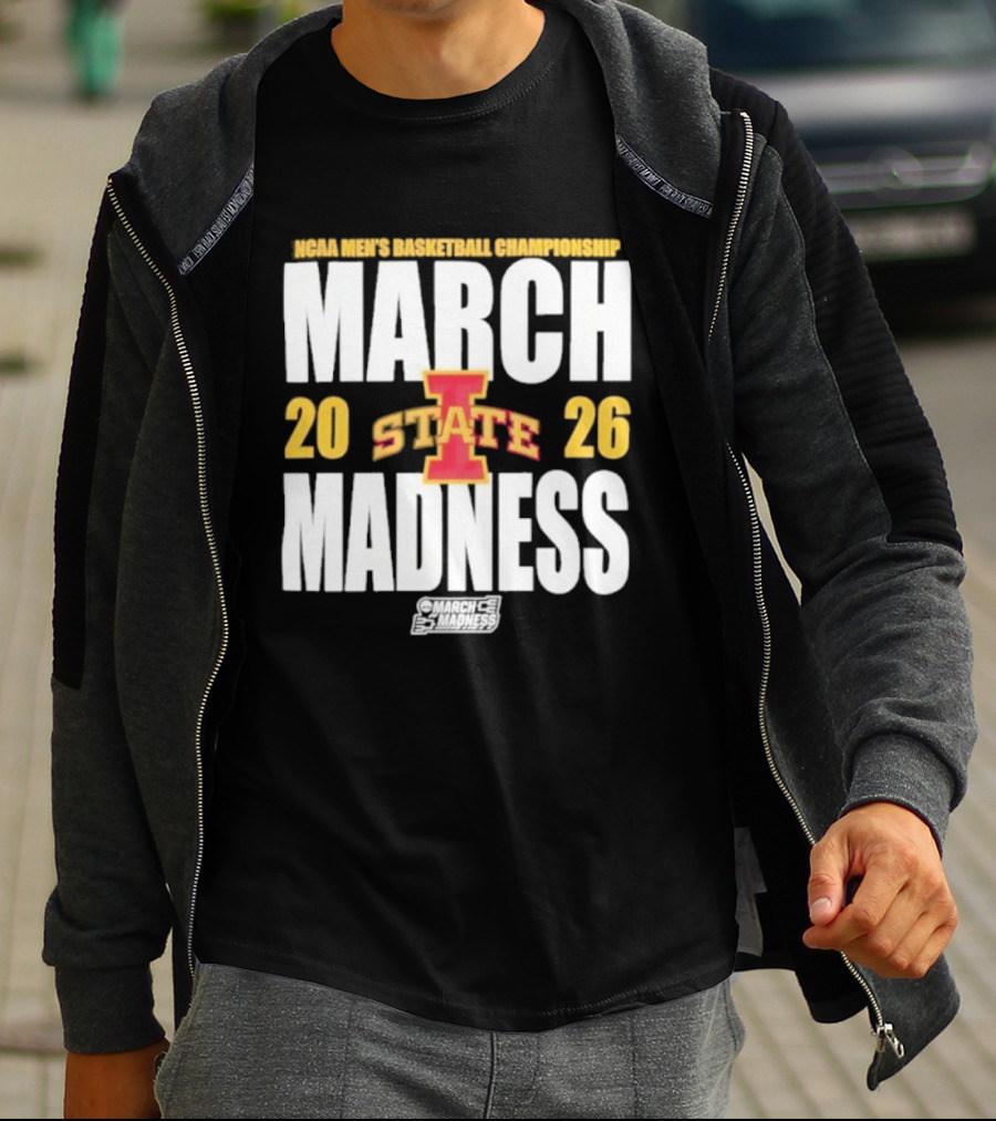 Iowa State NCAA Basketball Championships 2026 March Madness T-Shirt