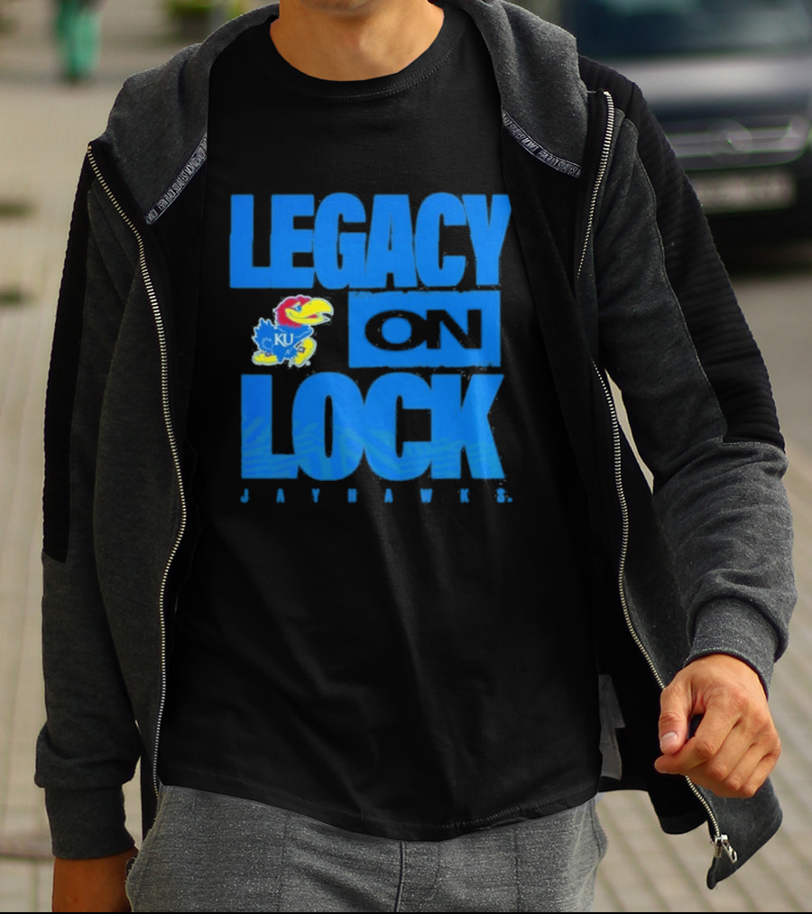 Legacy On Lock Kansas Jayhawks 2026 March Madness T-Shirt