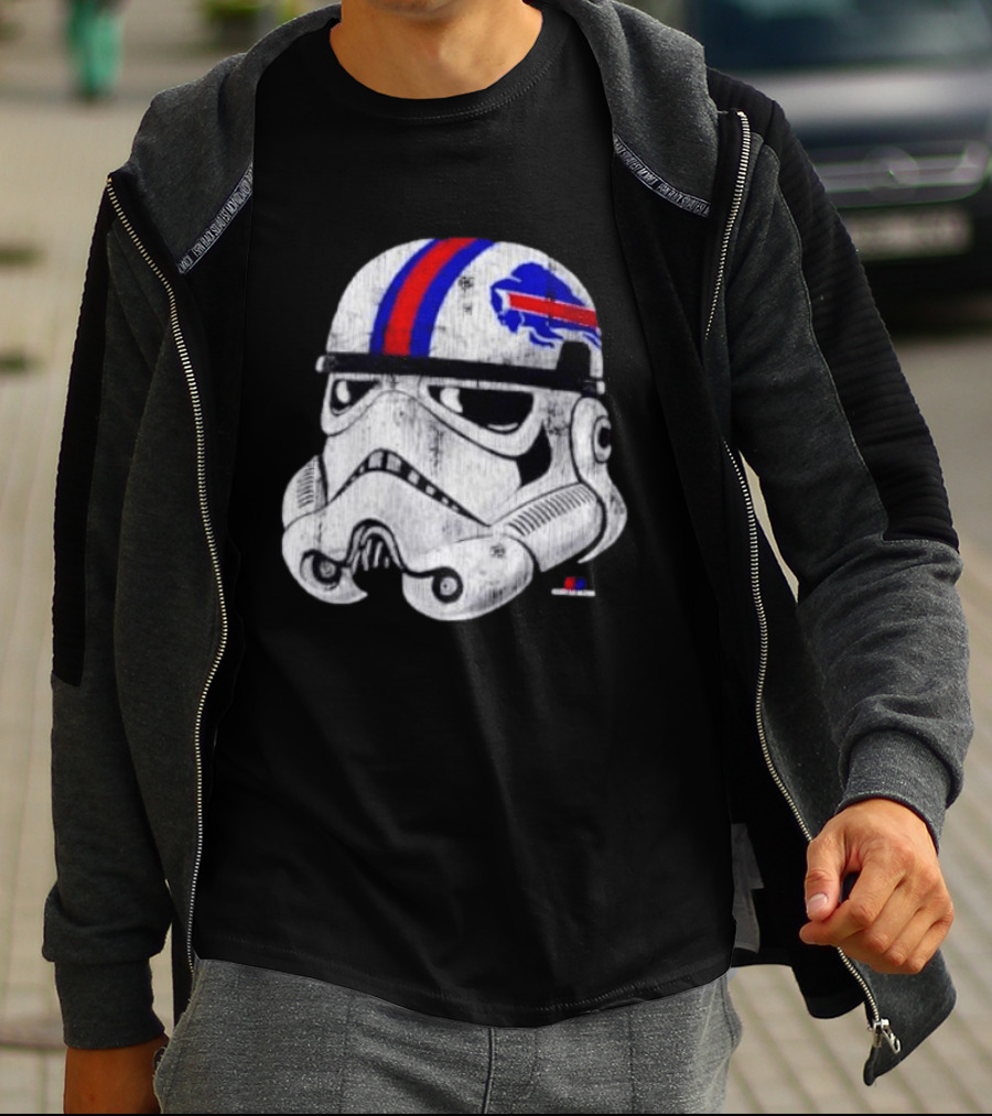 Buffalo Bills Storm Trooper Helmet Mafia T-Shirt