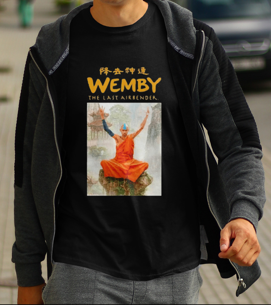 Wemby The Last Airbender Avatar Parody Monk T-Shirt