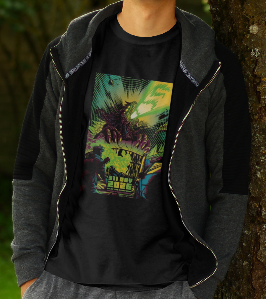 311 Day 2026 Dolby Live At Park MGM Las Vegas NV Alien Monster Art Helicopters T-Shirt