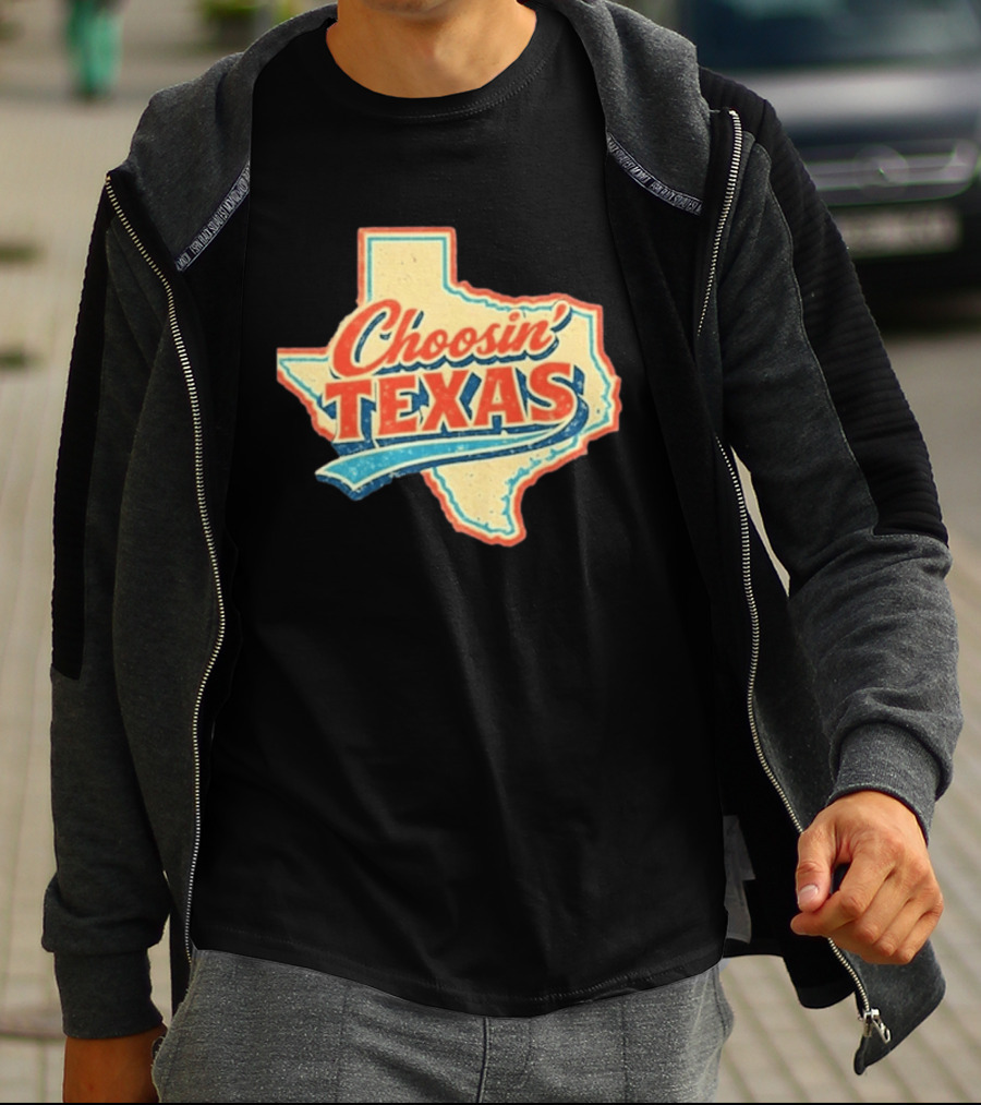 Choosin' Texas Map T-Shirt